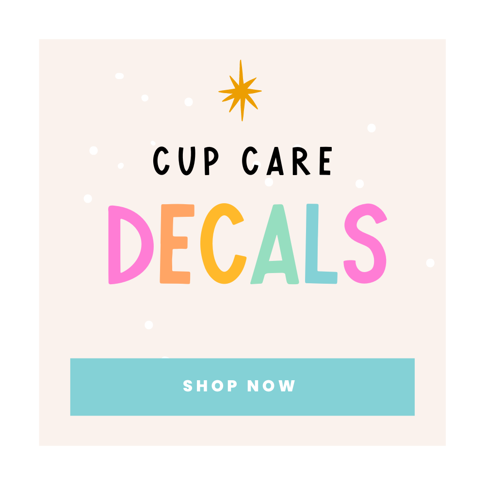 Cup Care Stickers