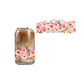 Pink Watercolor Florals UVDTF cup wrap