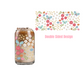 Spring Flowers Neutral (DOUBLE SIDED) UVDTF 16oz cup wrap