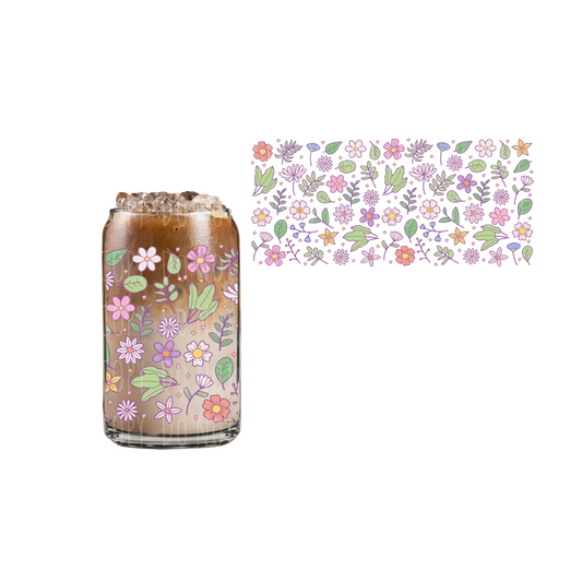 Blooming Garden UVDTF cup wrap