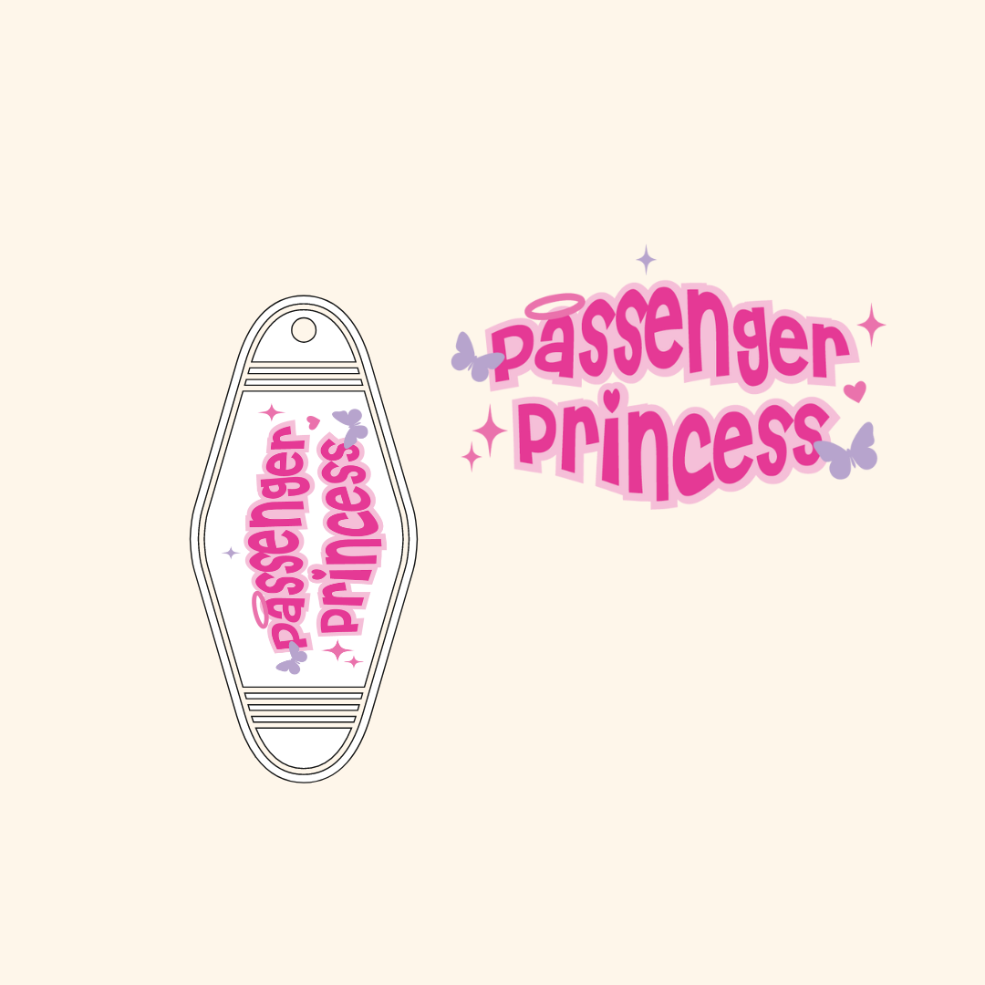 Passenger Princess Decal